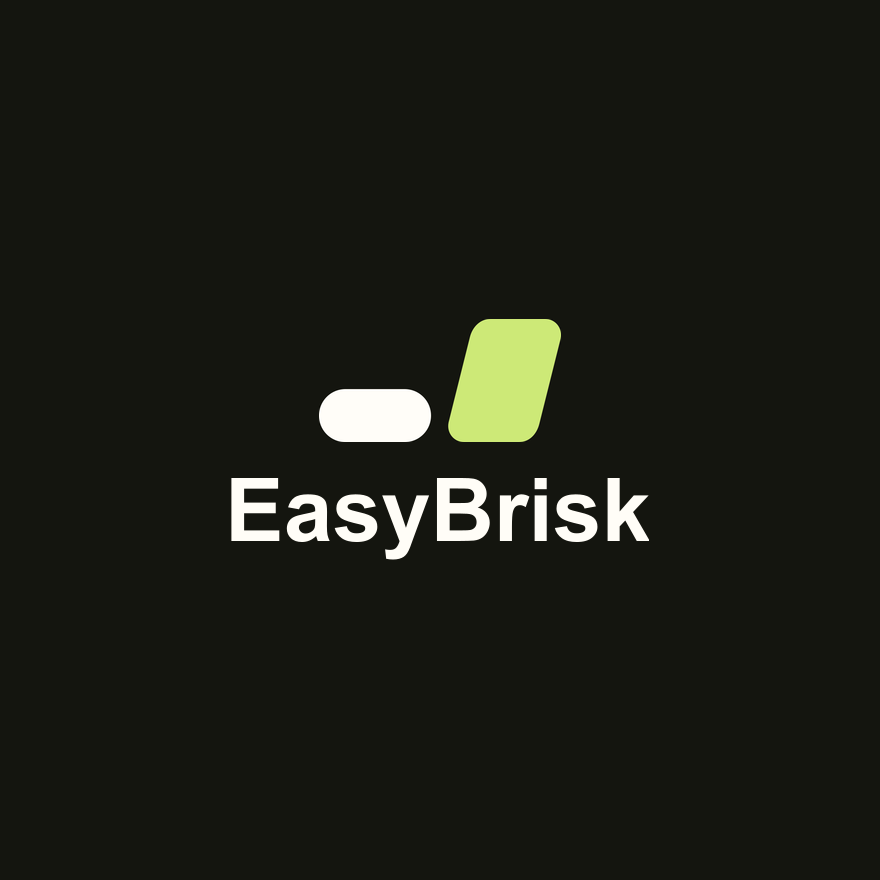 EasyBrisk logo and app name